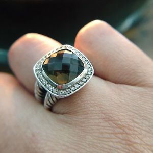 David Yurman Albion Smoky Quartz Ring